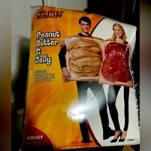 Peanut butter and jelly halloween costume